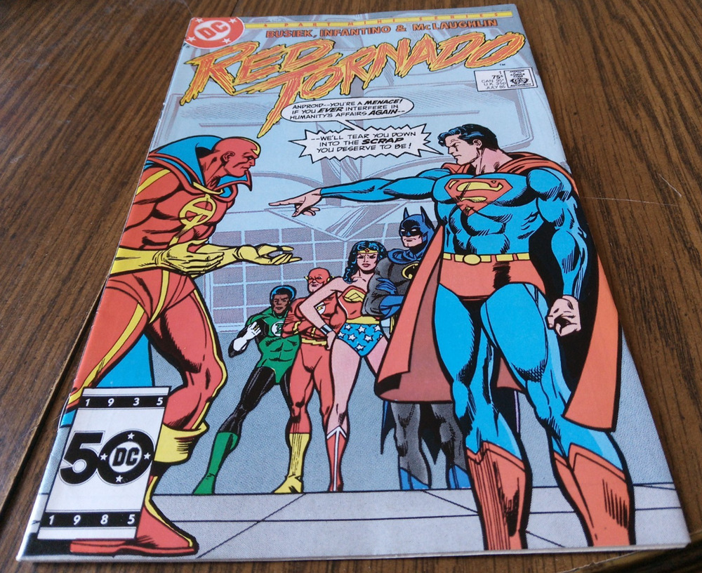 Red Tornado #1 July 1985 DC Comics